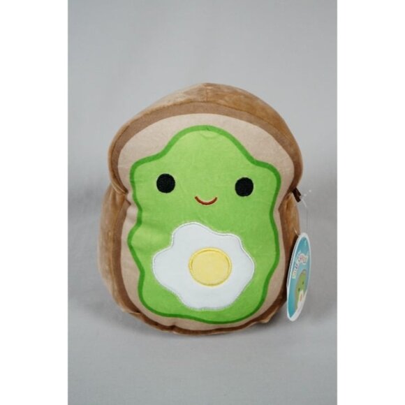 NWT 2021 Squishmallows Sinclair the 8” Avocado Toast with Egg - Picture 1 of 9